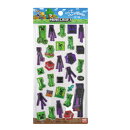 Minecraft　ぷっくりったいシール　クリーパー＆エンダーマン