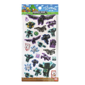 Minecraft　ぷっくりったいシール　集合