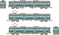 ジオコレ 鉄道コレクション 秩父鉄道5000系(5001編成)3両セットA 【340522】 (鉄道模型 コレクション)