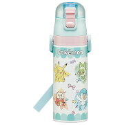 ポケモン ポッピングアップ　水筒 子供 真空ステンレス 保冷 ボトル 直飲み 480ml
