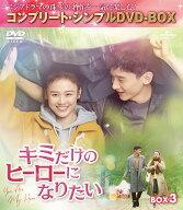 キミだけのヒーローになりたい BOX3 ＜コンプリート・シンプルDVD-BOXシリーズ＞【期間限定生産】 [ マー…