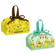 ポケモン ピカチュウ　ランチ巾着 子供 お弁当入れ 巾着 ランチバッグ 2枚セット
