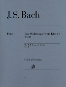 【輸入楽譜】バッハ, Johann Sebastian: 平均律クラヴィーア曲集 第2巻 BWV 870-893/原典版/富田編/シフ運指