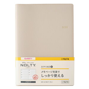 \ 2025N4n܂ EB[N[蒠 NOLTY(meB) GNA5-2ix[Wj9674