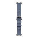 Google Pixel Watch 4(41 mm)クラフトレザーバンド Moonstone/Brushed Silver Sサイズ