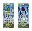 【セット商品】MINECRAFT マインクラフト クリアシール　A + B