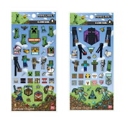 【セット商品】MINECRAFT マインクラフト クリアシール　A + B