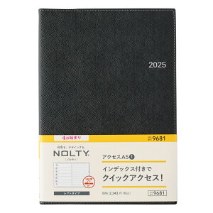 \ 2025N4n܂ EB[N[蒠 NOLTY(meB) ANZXA5-1iubNj9681