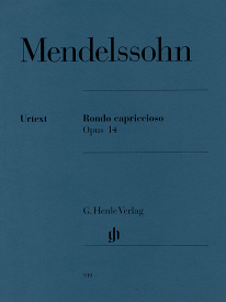 【輸入楽譜】メンデルスゾーン, Felix: ロンド・カプリチオーソ Op.14/原典版/Schneideler編/Theopold運指 [ メンデルスゾーン, Felix ]