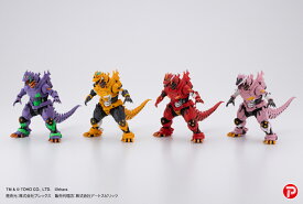 激造シリーズ 『ゴジラ対エヴァンゲリオン』 3式機龍エヴァカラーVer. (BOX) 【AT-O71】 (フィギュア)
