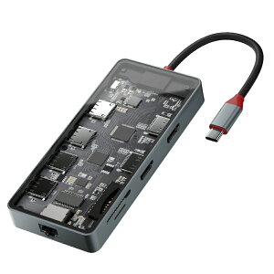 GAATypeCڑ @\}`A_v^[ V[X[\ HDMI  2|[g USB3.0 SDJ[h[_[ MicroSDJ[h[_[ PD 100WΉ Gigabit LAN