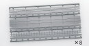 TOMIX ワイドレール用壁C317内・C280外 (3種×8枚入) 【3082】 (鉄道模型 ジオラマ)
