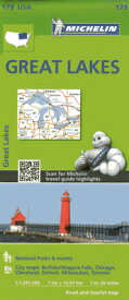 Michelin Great Lakes Map MAP-MICHELIN GRT LAKES MAP （Michelin Zoom USA Maps） [ Michelin ]