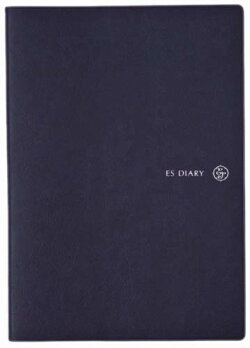 ESダイアリー2017 B5見開き1ヶ月＋ノート ネイビー