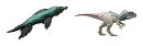 【特典】【セット商品】マテル ジュラシックワールド(JURASSIC WORLD) ビッグアクション!2種(リオプレウロドン J…