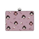 ARNOLD&PUPPETSパペット美智子 ネックストラップ付き2ポケットパスケース