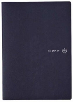 ESダイアリー2017 A5ウィークリーノート ネイビー