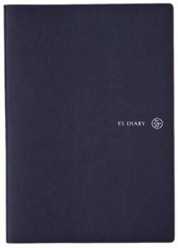ESダイアリー2017 A6ウィークリーノート ネイビー