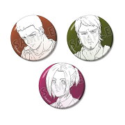 TVアニメ『進撃の巨人』コニー&ジャン&サシャ メタリック缶バッジ3個セット