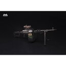 1/12 WM-05A 汎用機関銃セット メタルブラック 1/12 アクションフィギュア用完成品オプションパーツ (塗装済み完成品フィギュア用小物)