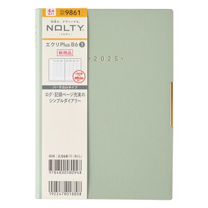 \ 2025N4n܂ EB[N[蒠 NOLTY(meB) GNPlusB6-3iO[j9861