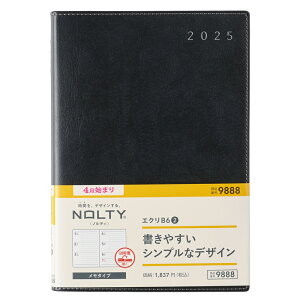 \ 2025N4n܂ EB[N[蒠 NOLTY(meB) GNB6-2iubNj9888