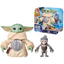 【楽天ブックス限定特典】ハズブロ（Hasbro）STAR WARS スター・ウォーズ ハグしてグローグー 6.5インチ エレクトロニック アクションフィギュア アンゼラン インタラクティブトイ スター・ウォーズ／マンダロリアン・アンド・グローグー G2530 正規品(ステッカー 1枚)