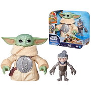 【楽天ブックス限定特典】ハズブロ（Hasbro）STAR WARS スター・ウォーズ ハグしてグローグー 6.5インチ エレクトロニック アクションフィギュア アンゼラン インタラクティブトイ スター・ウォーズ／マンダロリアン・アンド・グローグー G2530 正規品(ステッカー 1枚)