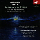 バッハ:前奏曲、幻想曲とフーガ BWV 541、542、543、545、546、548 弦楽五重奏曲版