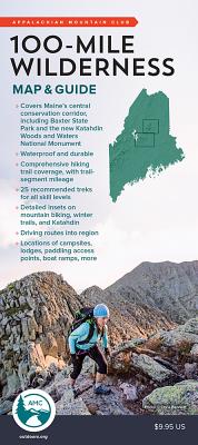 楽天ブックス: 100-Mile Wilderness Map &amp; Guide - Appalachian Mountain Club ...