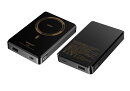 Enerpad UFO 磁気吸着式SSPB(準固体電池モバイルバッテリー)10000mAh ブラック