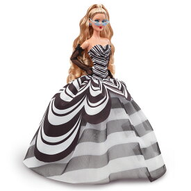 バービー(Barbie)　65周年アニバーサリードール ブロンド きせかえ人形・ハウス シグネチャーBLACK 着せ替え人形 ドール 6歳から ブラック HRM58