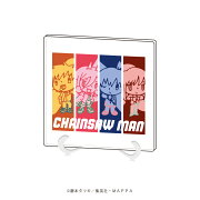 【グッズ】アクリルアートボード「チェンソーマン」01/コマ割りデザイン(公式イラスト)
