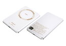 Enerpad UFO 磁気吸着式SSPB(準固体電池モバイルバッテリー)5000mAh ホワイト