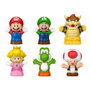 フィッシャープライス(fisher price) 　マイマリオ リトルピープル キャラクターセット フィギュア 6体入り 1.5歳か…