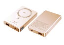 Enerpad UFO 磁気吸着式SSPB(準固体電池モバイルバッテリー)10000mAh ローズゴールド