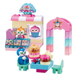 ドキンちゃんとコキンちゃん♪キラキラおみせブロックバケツ