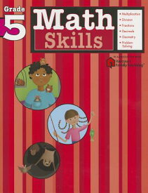 Math Skills: Grade 5 (Flash Kids Harcourt Family Learning) MATH SKILLS GRADE 5 (FLASH KID （Flash Kids Harcourt Family Learning） [ Flash Kids ]