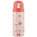 サンリオ ハローキティ パステル水彩花柄　水筒 子供 お子様向け ステンレスマグ 保冷 ボトル 360ml 直飲み