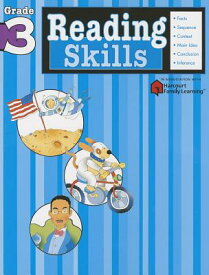 Reading Skills: Grade 3 (Flash Kids Harcourt Family Learning) READING SKILLS GRADE 3 (FLASH （Flash Kids Harcourt Family Learning） [ Flash Kids ]