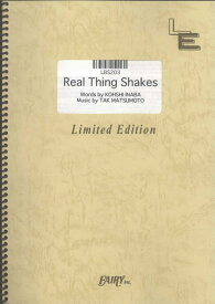LBS203　Real　Thing　Shakes／B’z