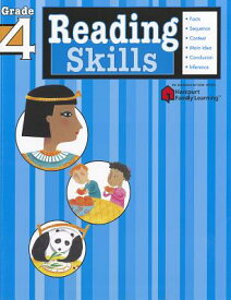 Reading Skills: Grade 4 (Flash Kids Harcourt Family Learning) READING SKILLS GRADE 4 (FLASH （Flash Kids Harcourt Family Learning） [ Flash Kids ]