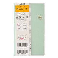 能率 2027年1月始まり手帳 NOLTY(ノルティ) マンスリースリムーi日曜（ミント）[2626]