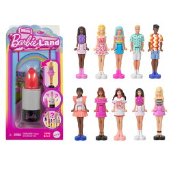 バービー(Barbie) ミニバービーランド ファッショニスタ アソート(リップスティック)マイクロドール10体 BOX販売…