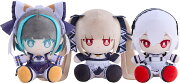 『アズールレーン』 チェシャー＆フォーミダブル＆シリアス プニプニ ぬいぐるみ セット