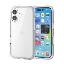 iPhone 17/ハイブリッドケース/AirShock/全周エアバッグ/クリア