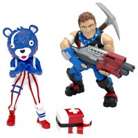 楽天ブックス フォートナイト コレクションミニフィギュア 2体セット 013 スタースパングルトルーパー 自由のクマちゃん 玩具 ゲーム