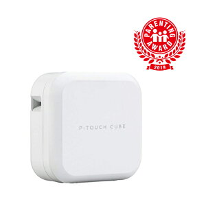 【5%OFFクーポン】ブラザー ラベルライター P-TOUCH CUBE PT-P710BT (スマホ対応/3.5mm~24mm幅/TZeテープ)