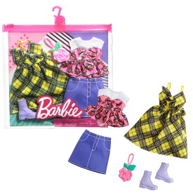 バービー(Barbie) ファッション2パック ローズ＆イエロー GRC83 【専用収納ケース付き】