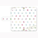 OS-BKI7-360 Rainbow dots 【iPhone6/6S/7 手帳ケース】